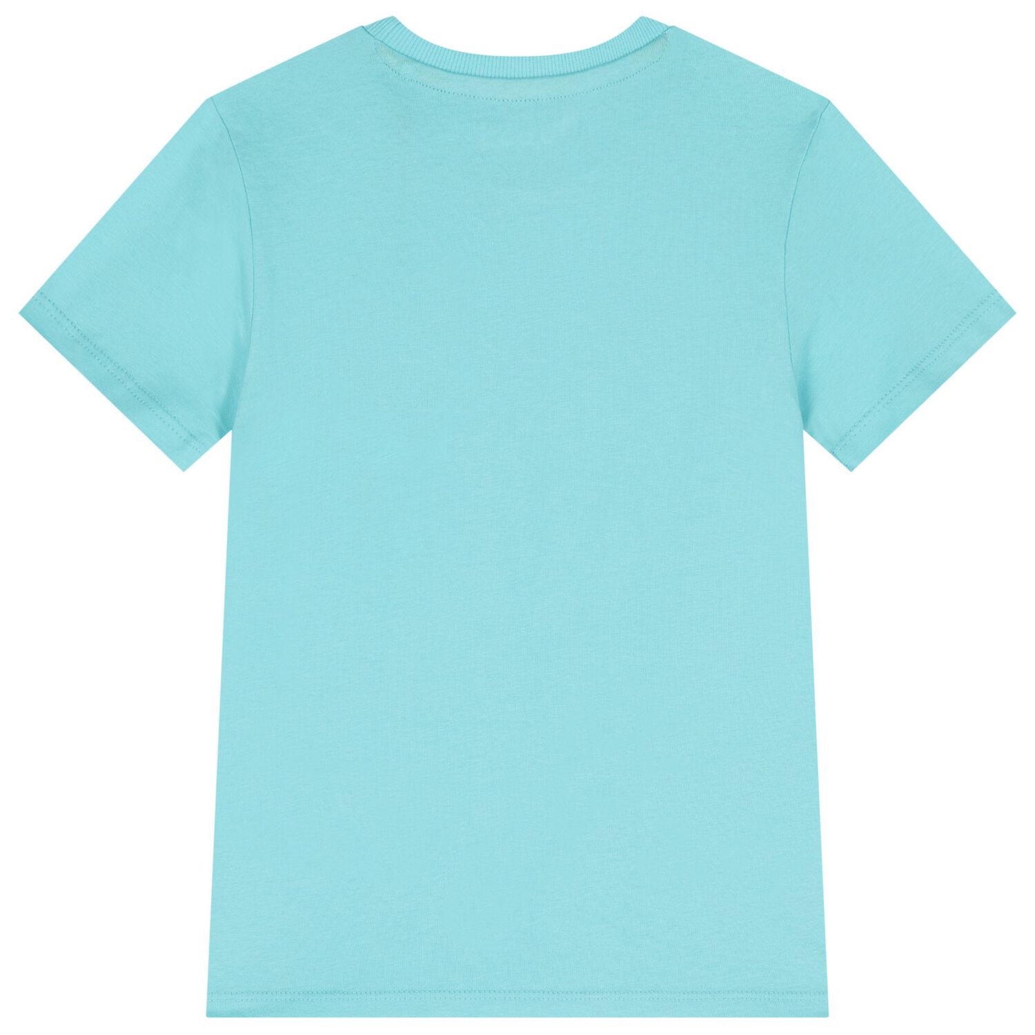 Boys Aqua Teddy Bear Logo T-Shirt, 1, hi-res