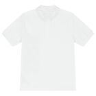 Boys White Logo Polo Shirt, 1, hi-res