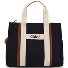 Navy Logo Baby Changing Bag, 2, hi-res