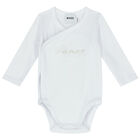 White Logo Babygrow Gift Set, 1, hi-res