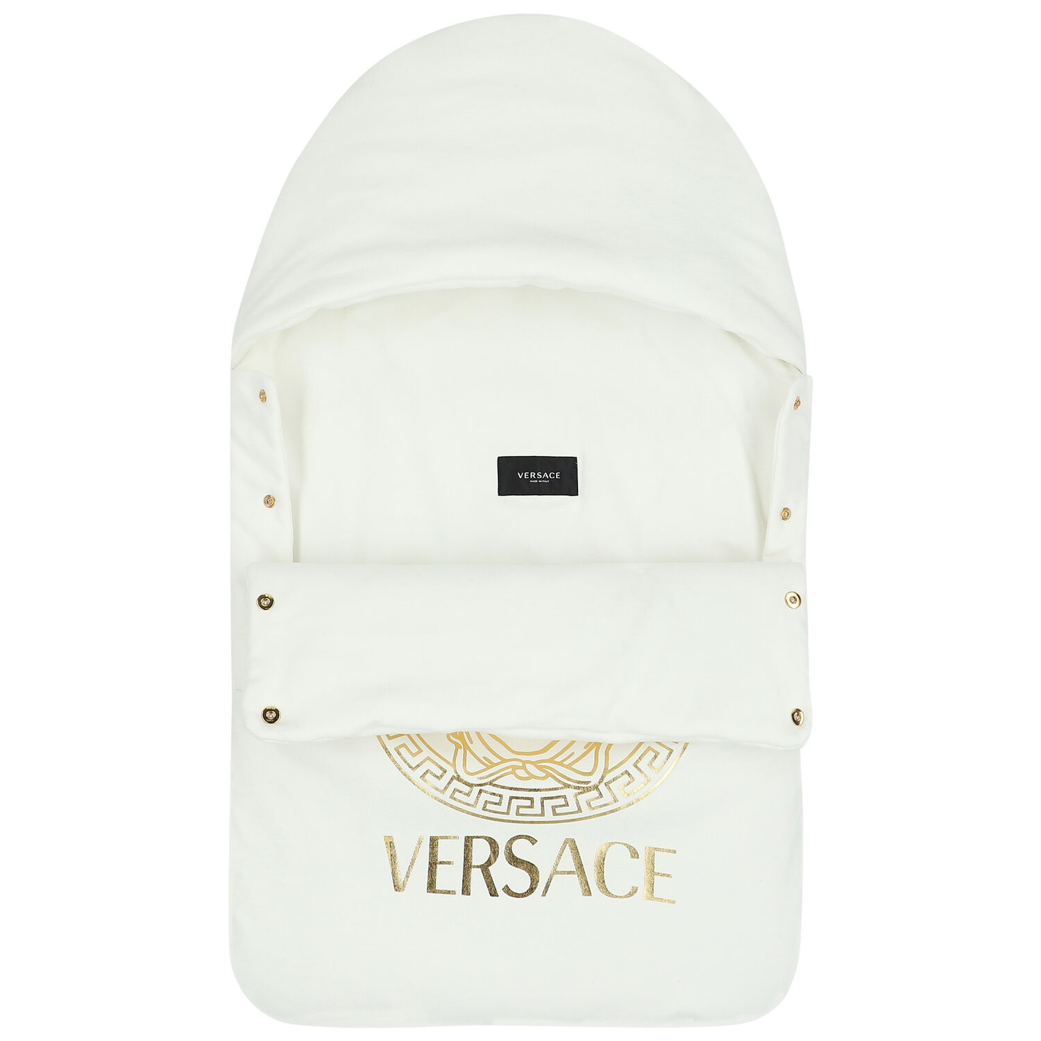 Ivory & Gold Logo Baby Nest, 1, hi-res