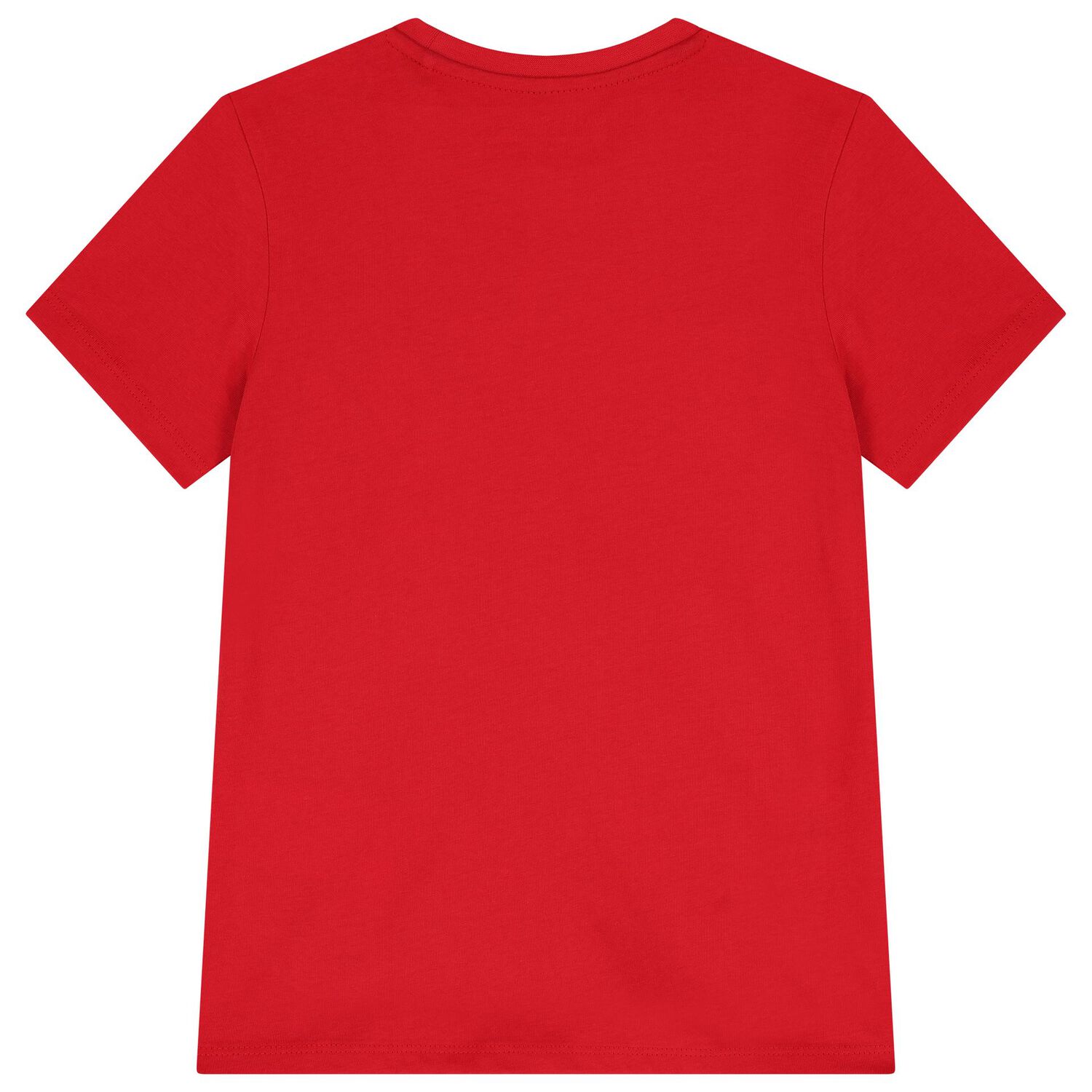 Boys Red Teddy Bear Logo T-Shirt, 3, hi-res