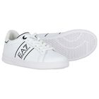 White Logo Trainers, 1, hi-res