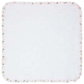 Baby Girls Pink Floral Blanket