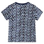 Boys Blue & White Logo T-Shirt, 2, hi-res