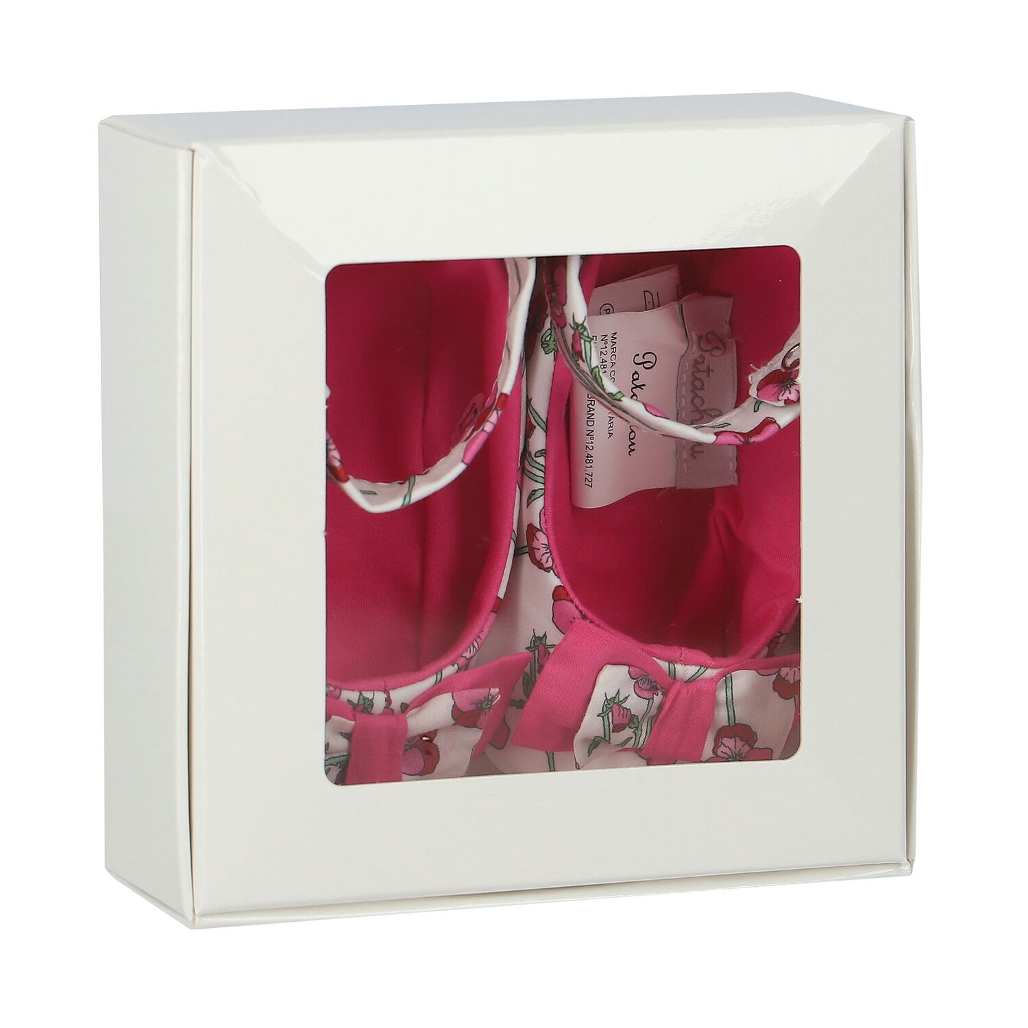 Baby Girls Pink Floral Pre Walker Shoes, 1, hi-res