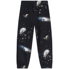 Boys Black Space Joggers, 1, hi-res