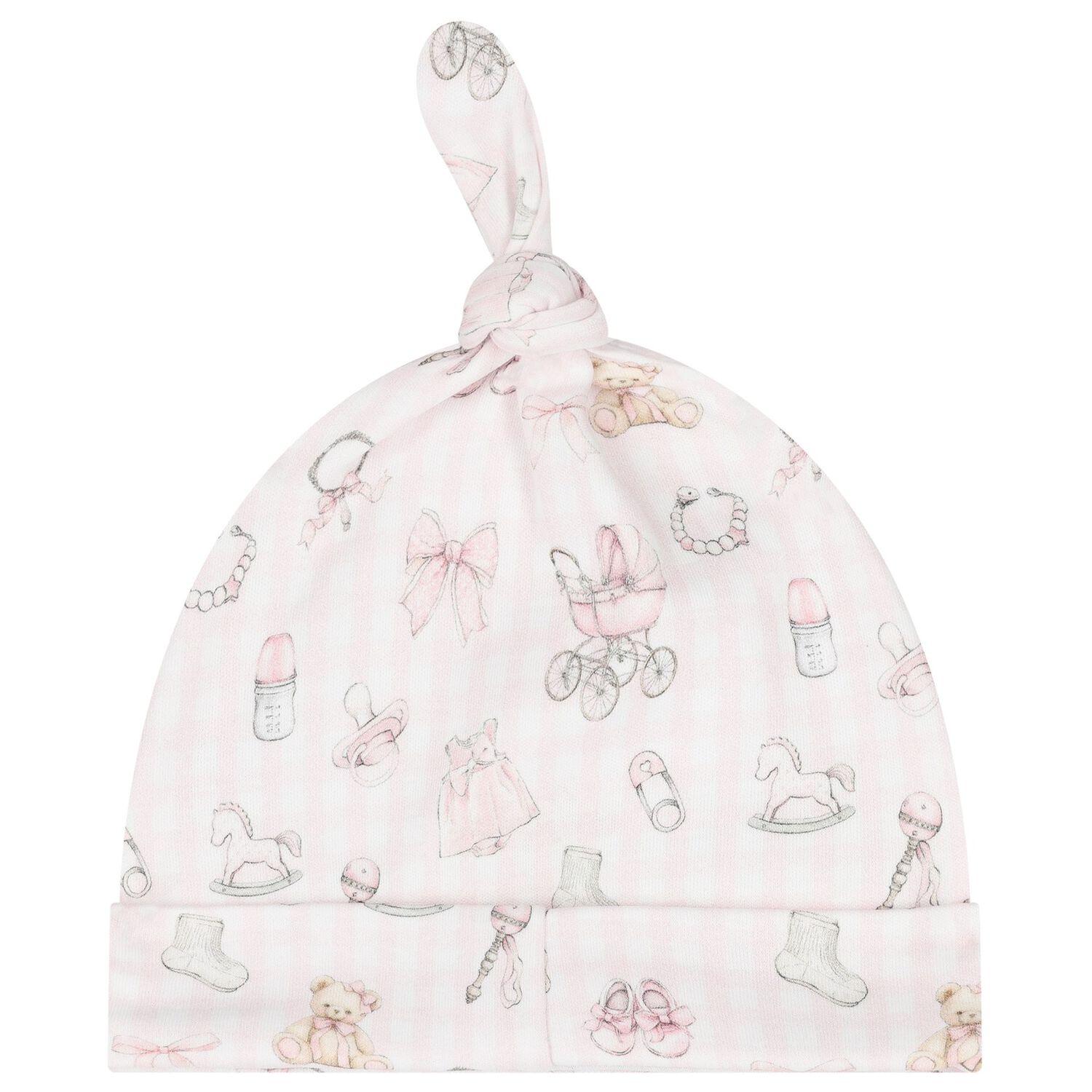 Pink Nursery Print Babygrow Gift Set (3 Piece), 1, hi-res image number null