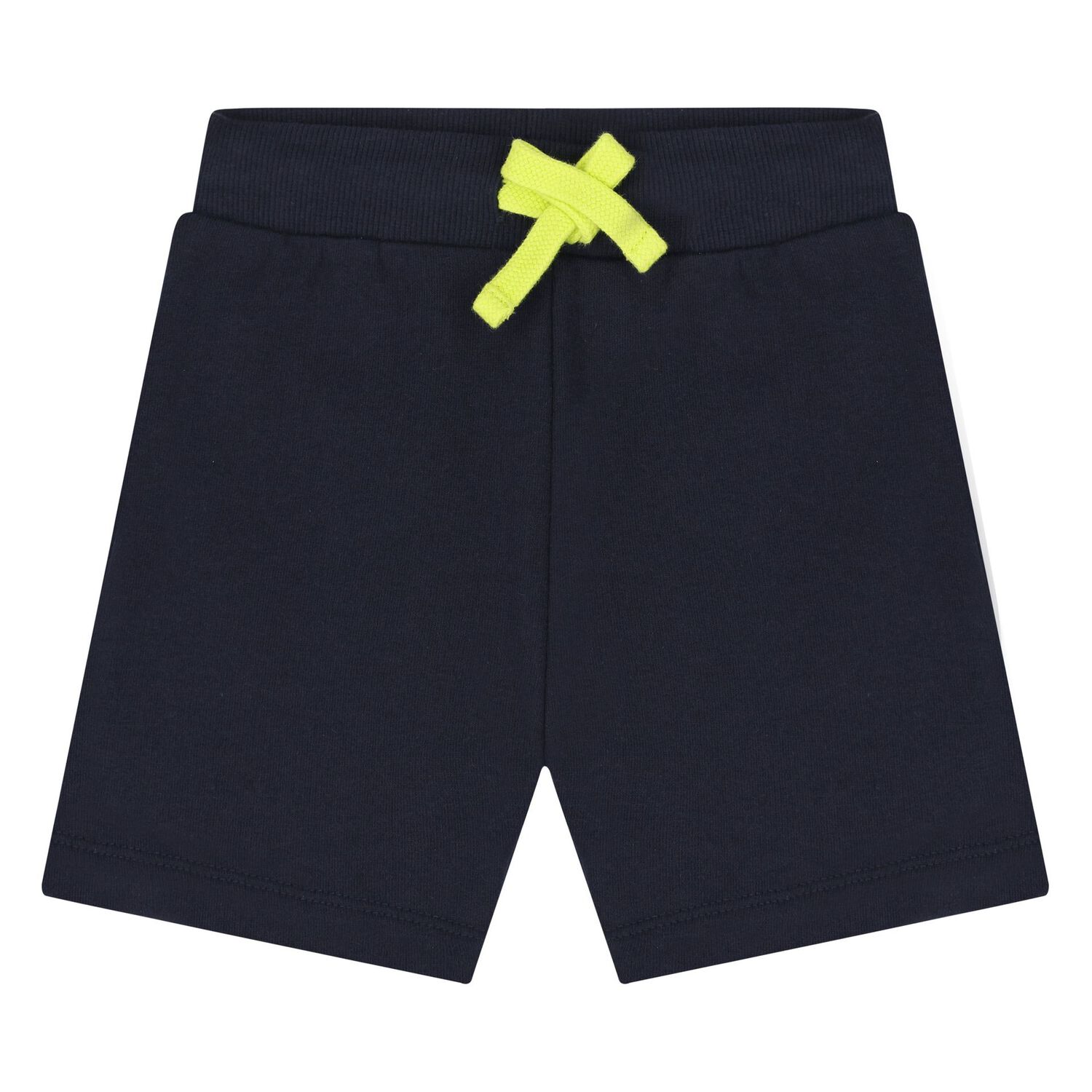 Younger Boys Navy Blue Logo Shorts Set, 1, hi-res