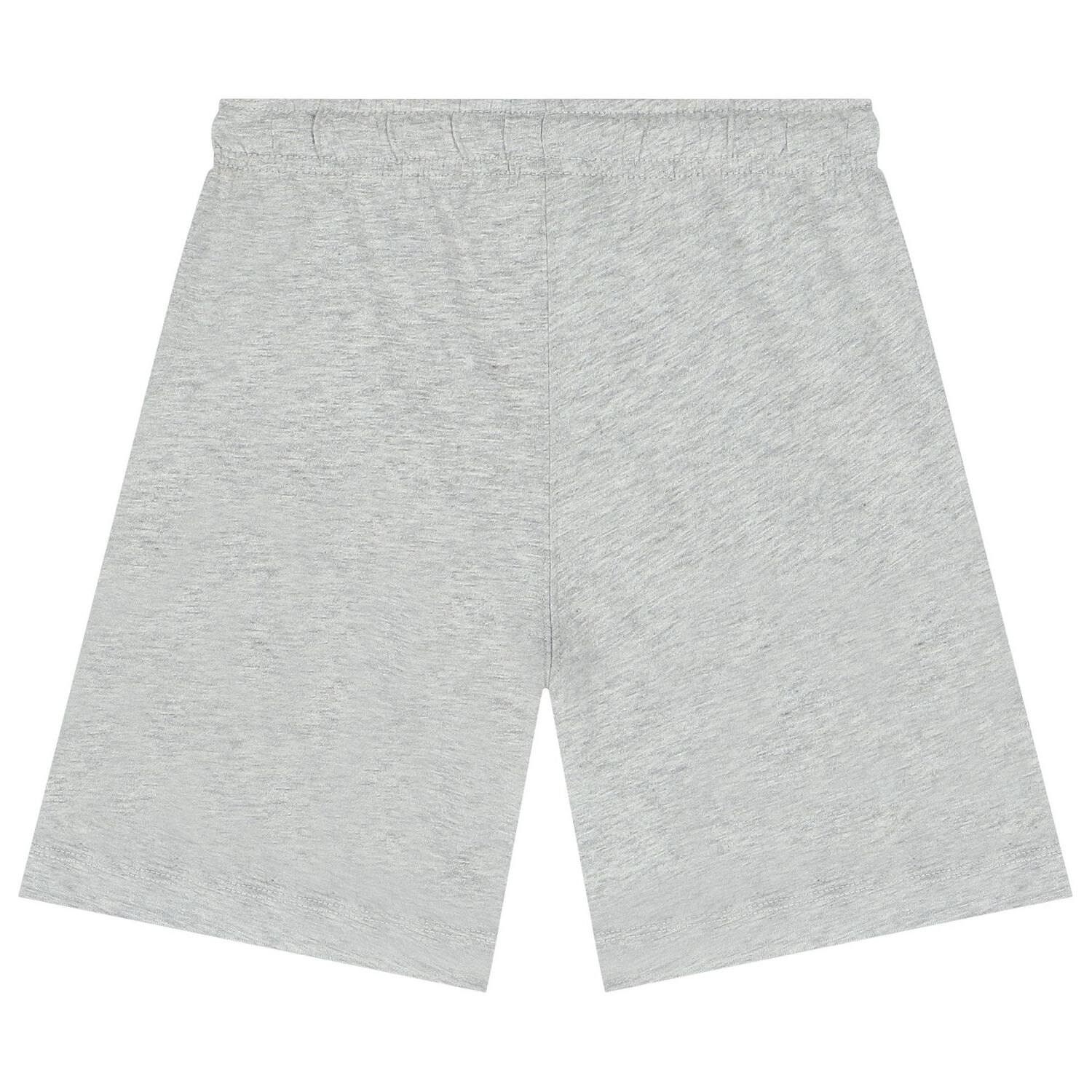 Boys White & Grey Teddy Bear Logo Shorts Set, 1, hi-res