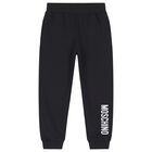 Black Logo Joggers, 1, hi-res