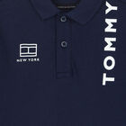 Boys Navy Logo Polo Shirt, 1, hi-res