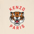 Ivory Lucky Tiger Logo T-Shirt, 2, hi-res