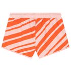 Girls Pink & Orange Shorts, 1, hi-res
