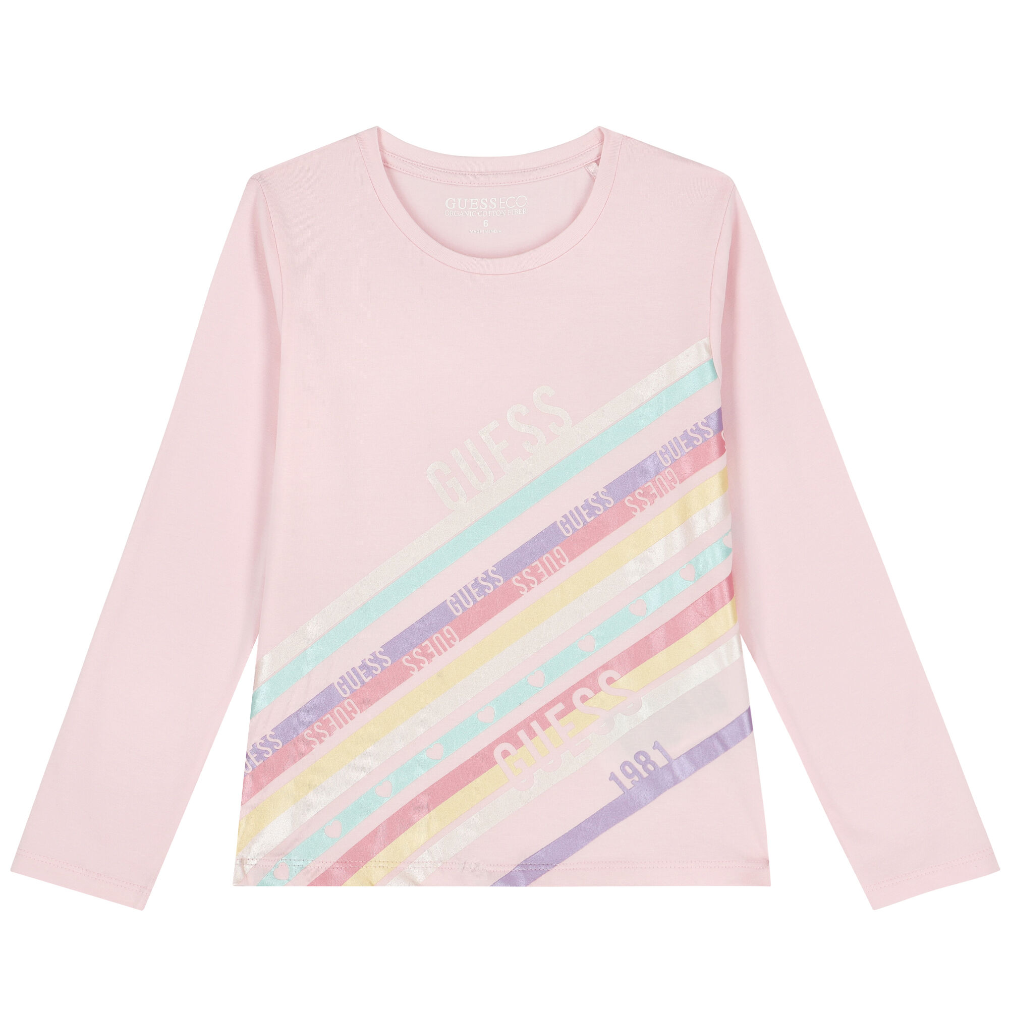 Long sleeve guess top top