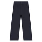 Younger Girls Ivory & Navy Blue Cat 3 Piece Tracksuit, 1, hi-res