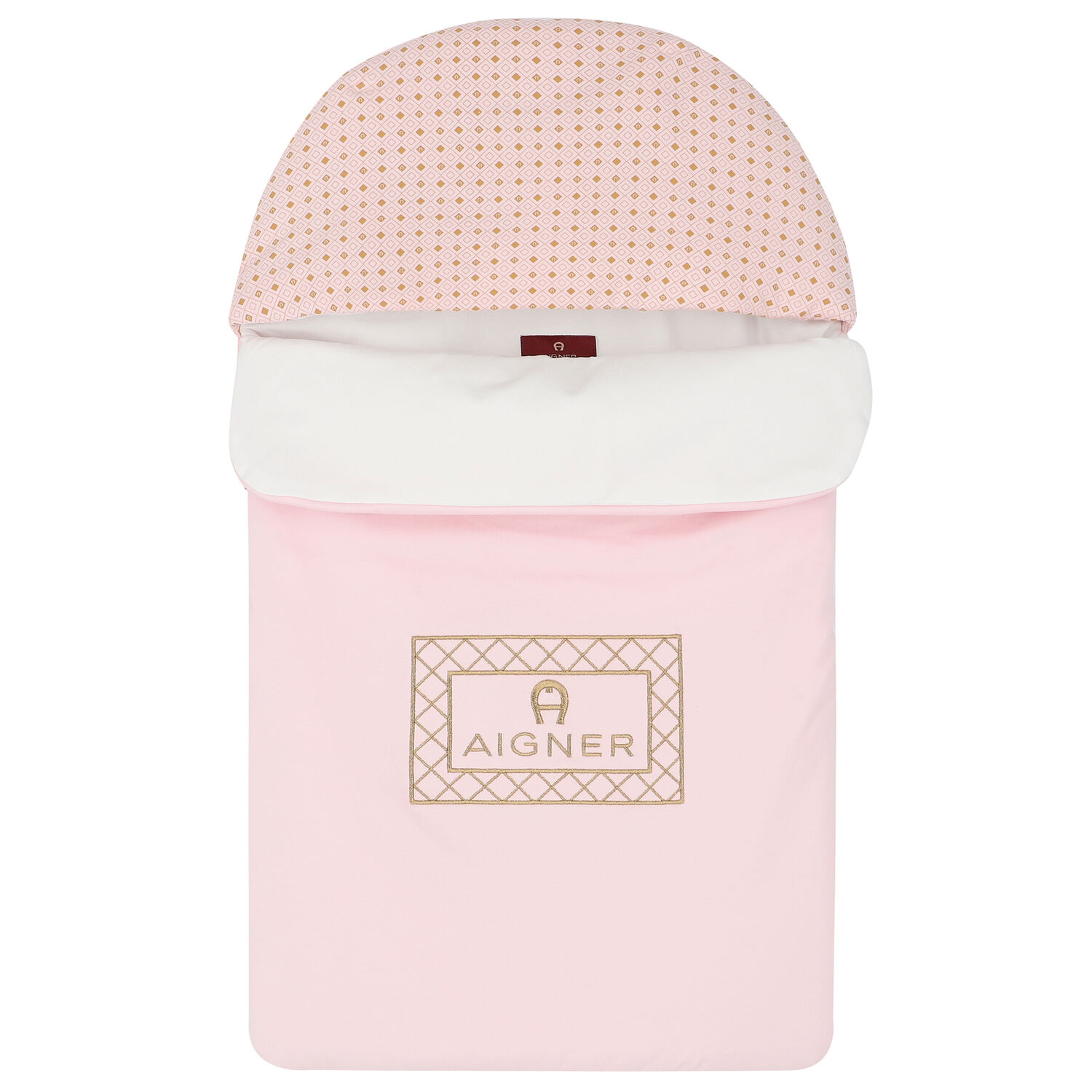 Baby Girls Pink, Ivory & Gold Nest, 2, hi-res