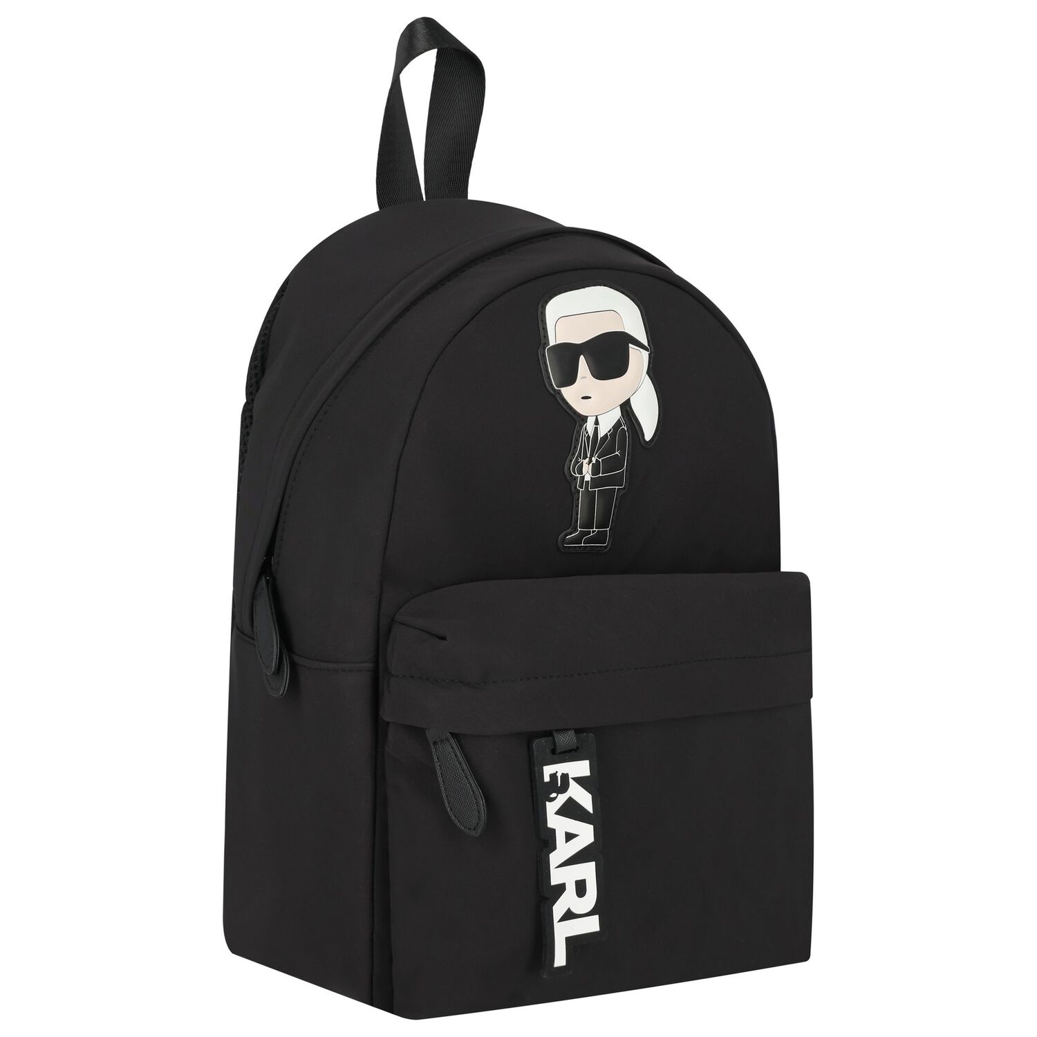 Black Ikonik Logo Backpack, 1, hi-res