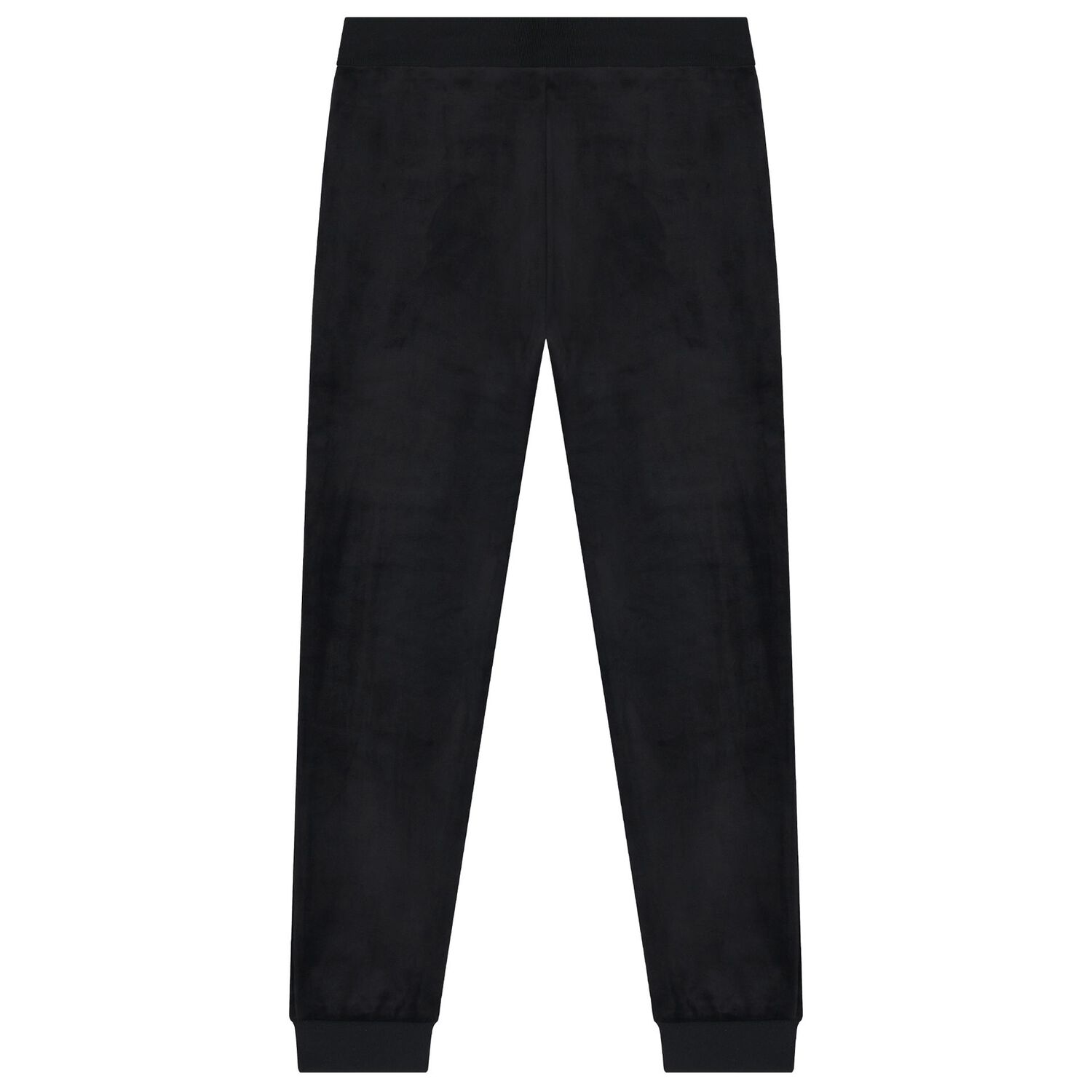 Girls Black Diamante Joggers, 2, hi-res image number null