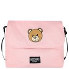 Baby Girls Pink Teddy Bear Changing Bag, 5, hi-res