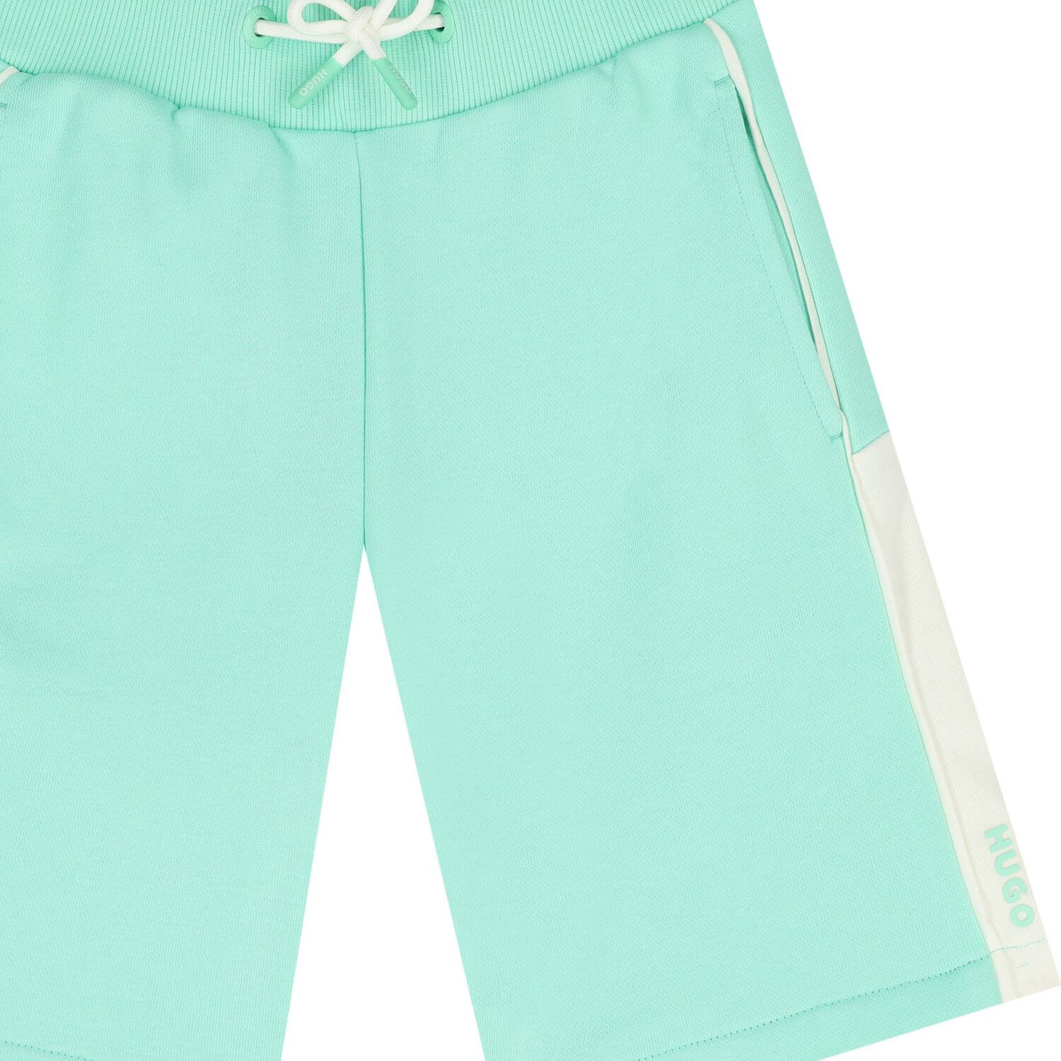 Boys Aqua Logo Shorts, 1, hi-res