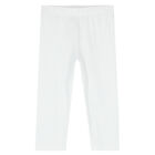 Girls White Leggings, 3, hi-res