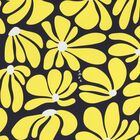 Girls Navy Blue & Yellow Floral Canvas Skirt, 1, hi-res