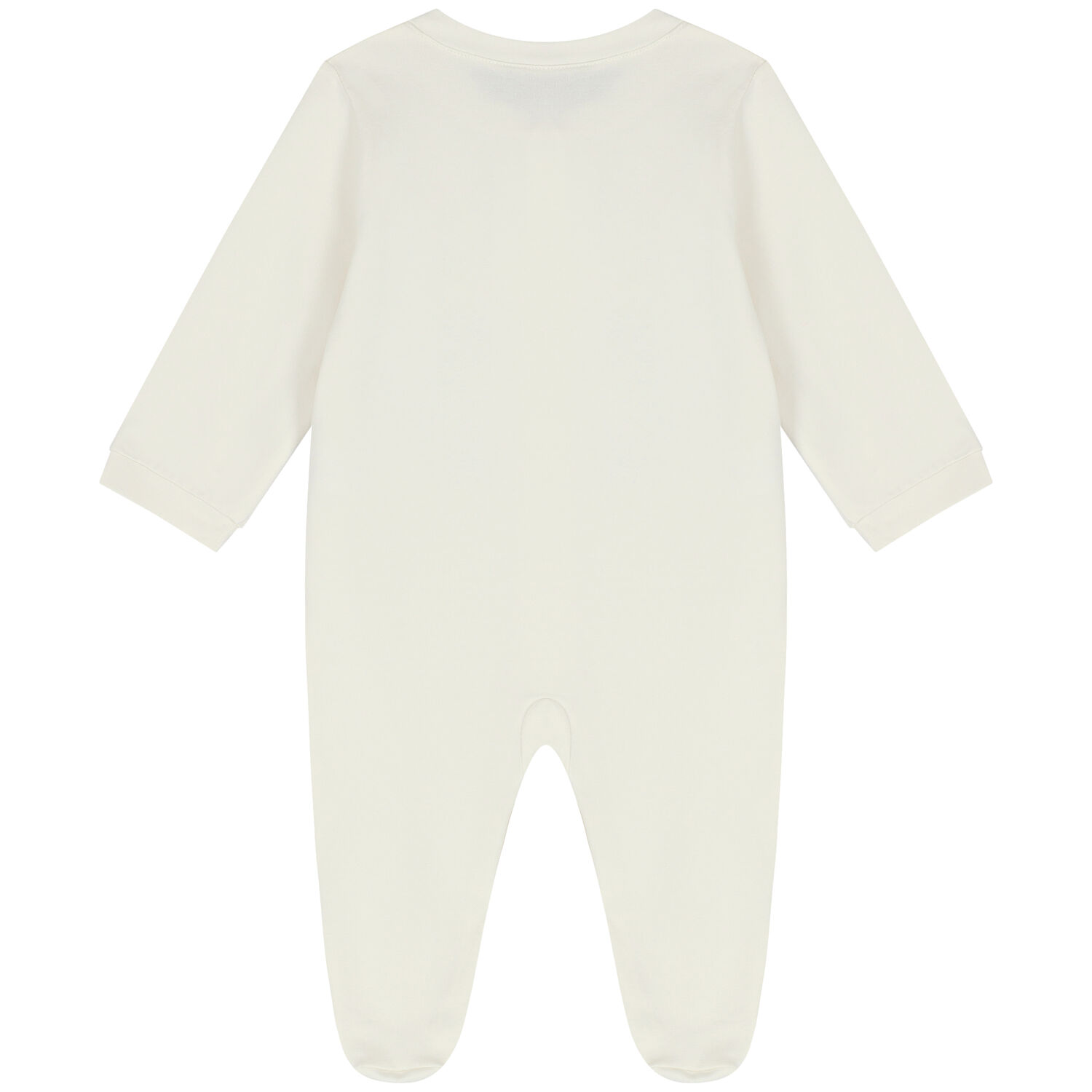 Ivory & Gold Logo Babygrow, 2, hi-res