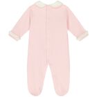 Baby Girls Pink & Ivory Babygrow Gift Set, 2, hi-res
