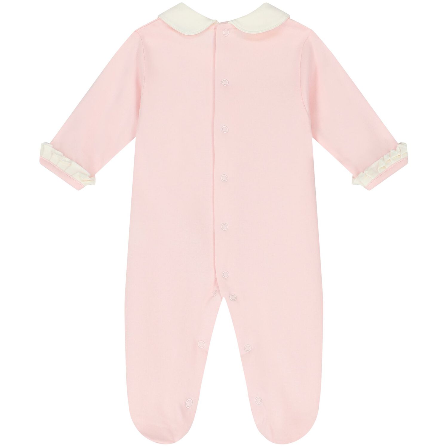 Baby Girls Pink & Ivory Babygrow Gift Set, 2, hi-res image number null