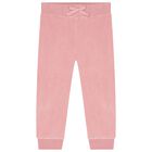 Baby Girls Pink Logo Tracksuit, 1, hi-res