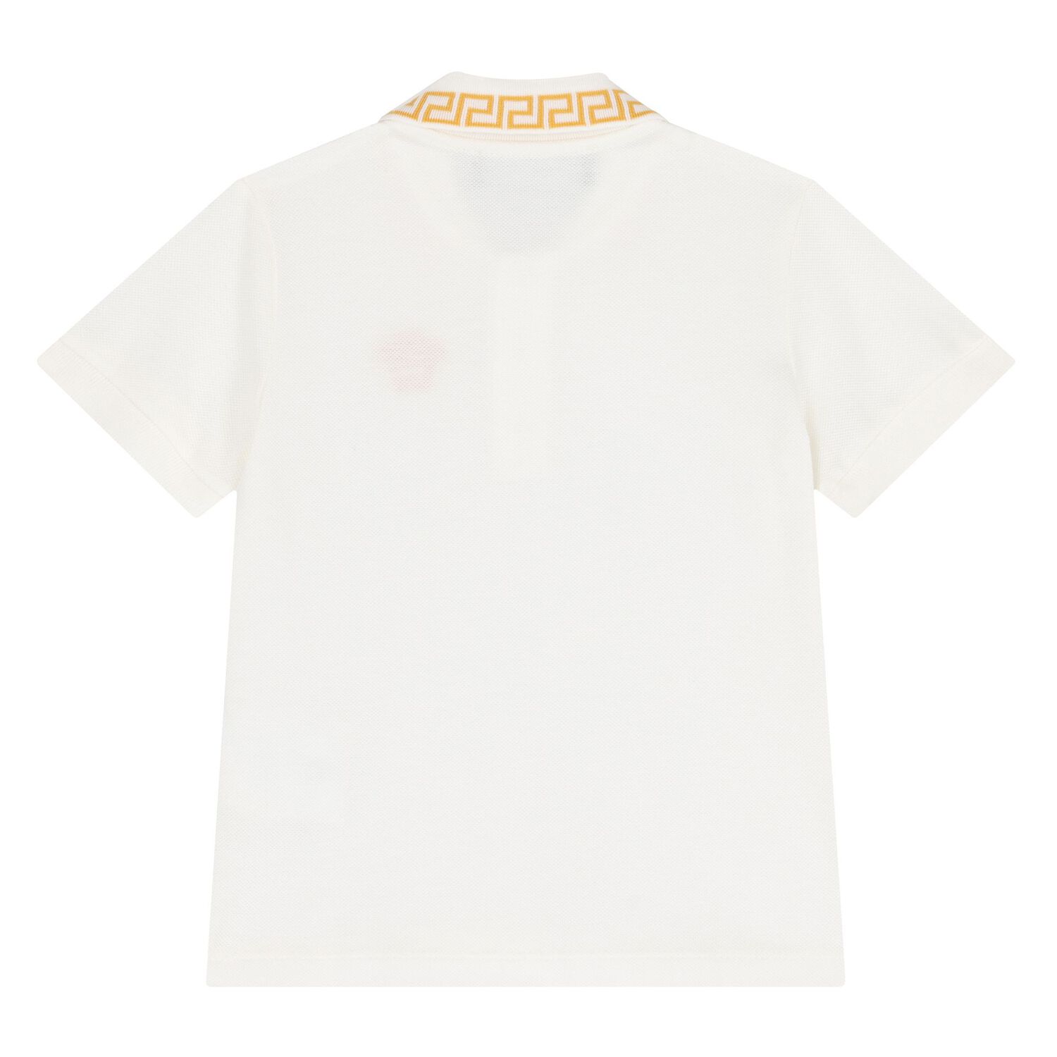 Younger Boys Ivory Medusa Polo Shirt, 1, hi-res image number null