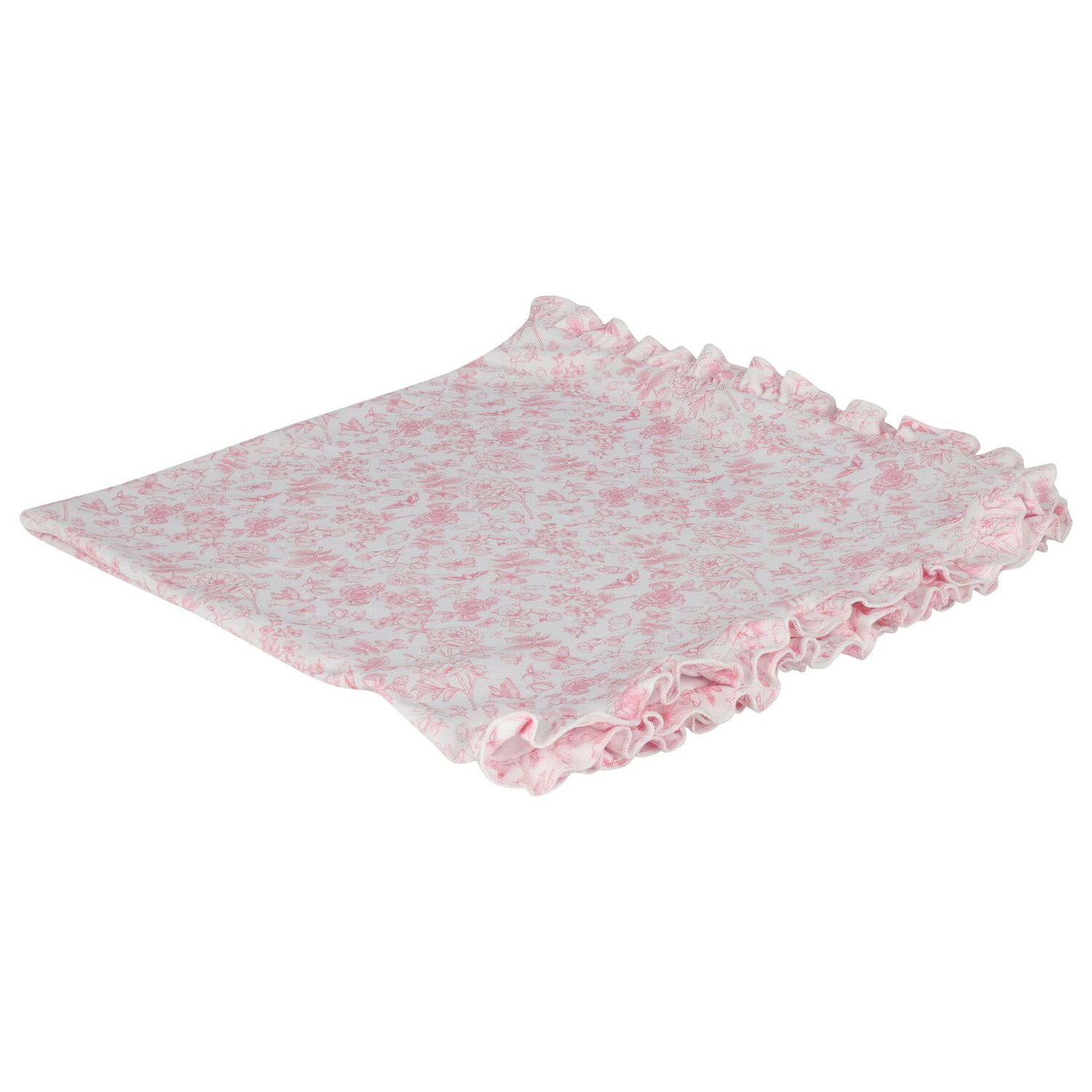 Baby Girls White & Pink Floral Babygrow Gift Set, 1, hi-res