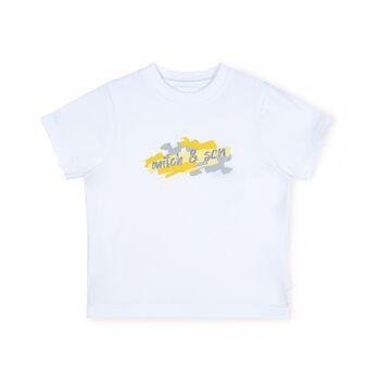 Boys White Logo T-Shirt