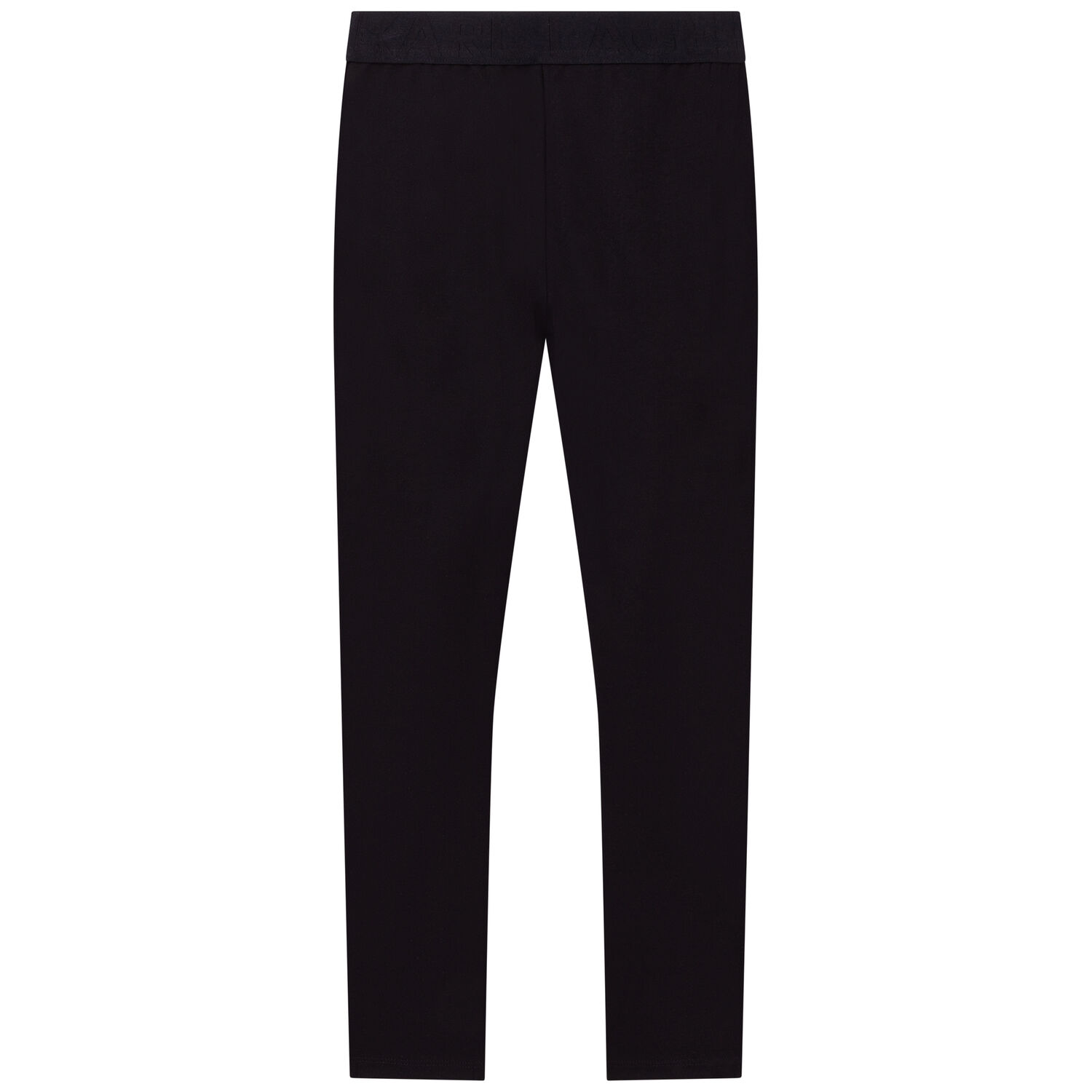 Girls Black Logo Leggings, 1, hi-res