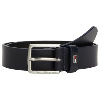Boys Black Logo Belt