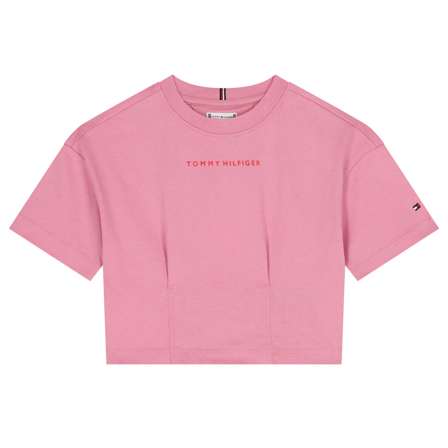 Girls Pink Logo T-Shirt, 1, hi-res