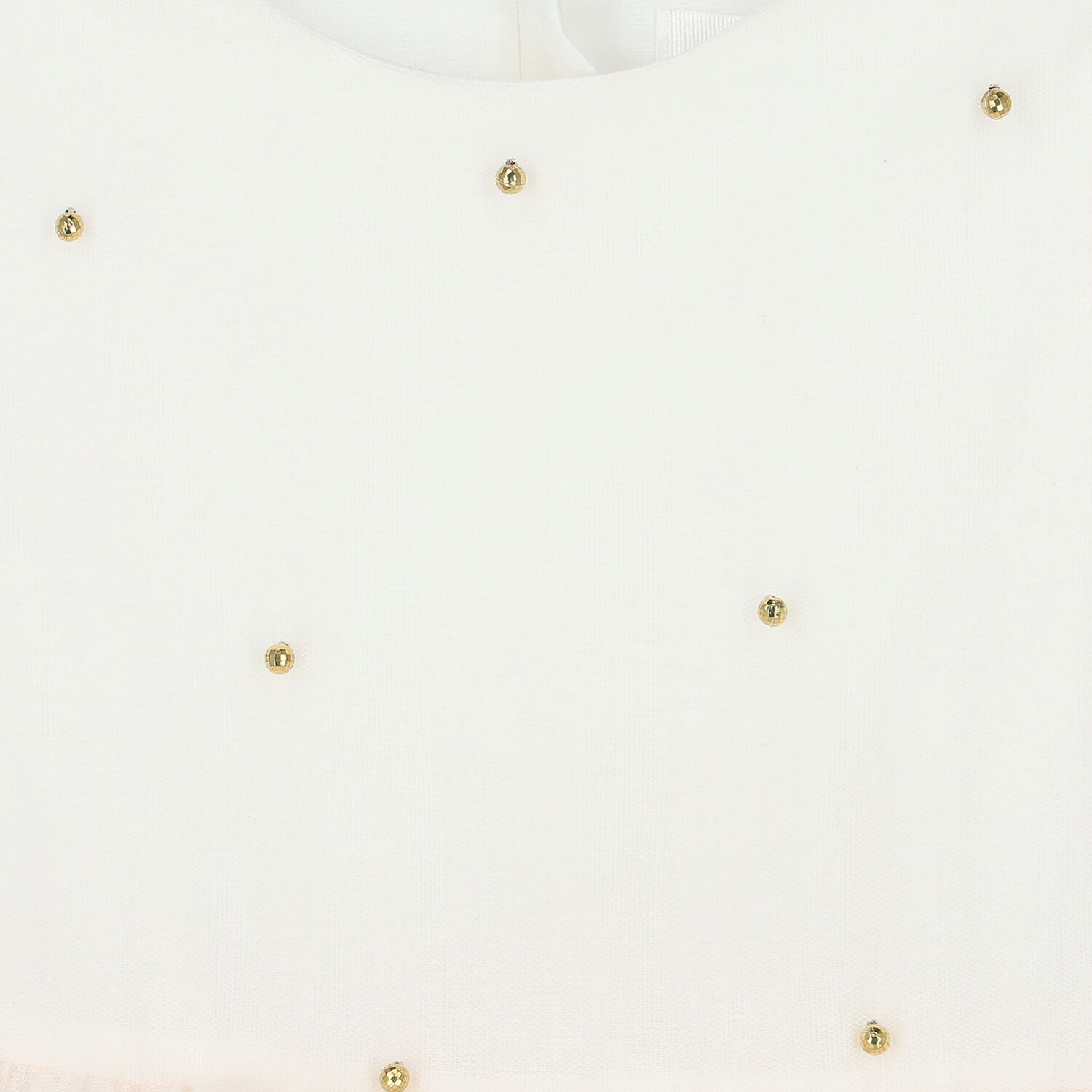 Girls Ivory & Gold Sequin Dress, 1, hi-res image number null