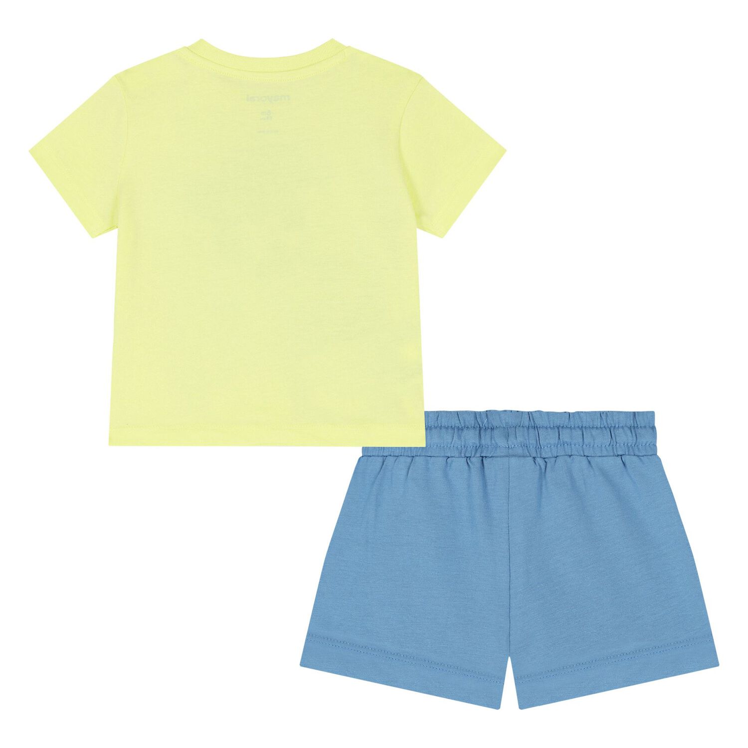 Younger Boys Yellow & Blue Shorts Set, 1, hi-res image number null