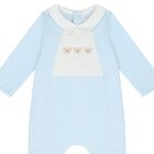 Blue Babygrow, 1, hi-res