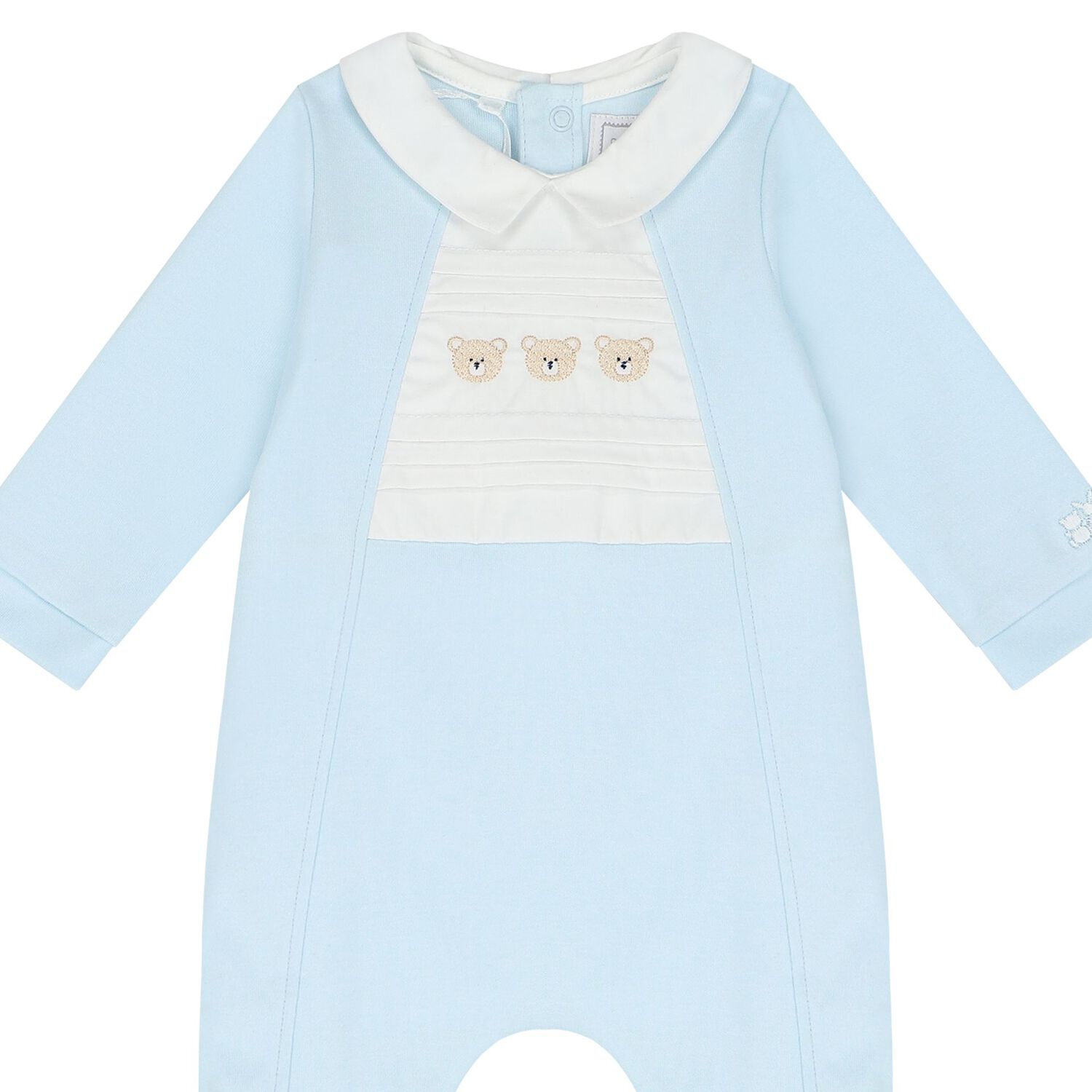 Blue Babygrow, 1, hi-res
