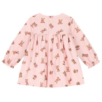 Baby Girls Pink Animals Dress
