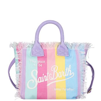 Girls Rainbow Logo Tote Bag