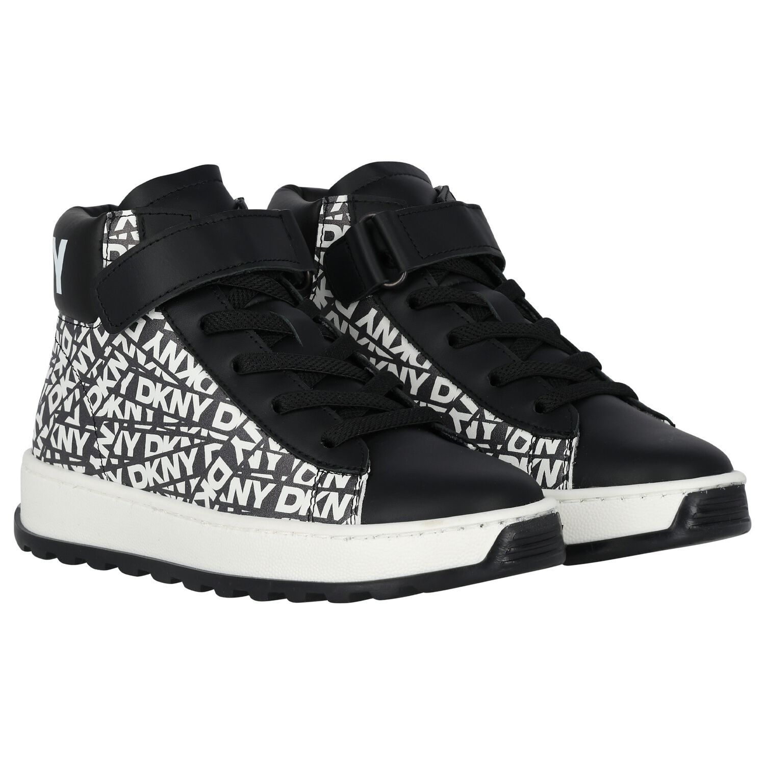 Black & White Logo Trainers, 1, hi-res image number null
