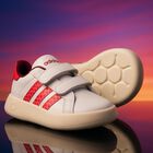 Girls White & Pink Grand Court Bubblecomfy Minnie Trainers, 1, hi-res