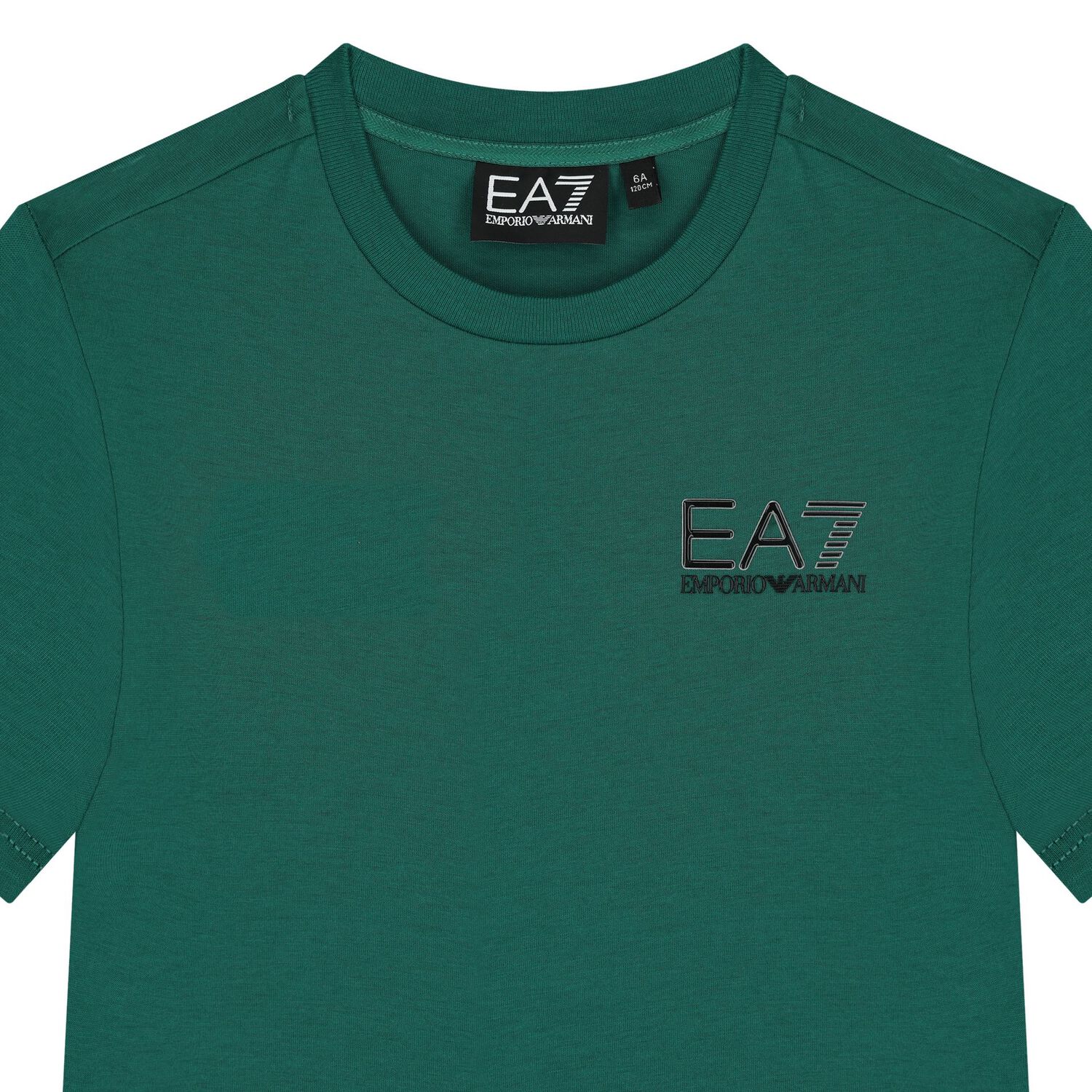 Boys Green Logo T-Shirt, 9, hi-res image number null