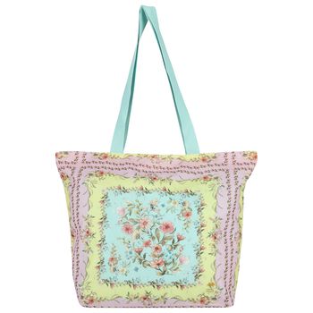 Girls Multi-Coloured Floral Tote Bag