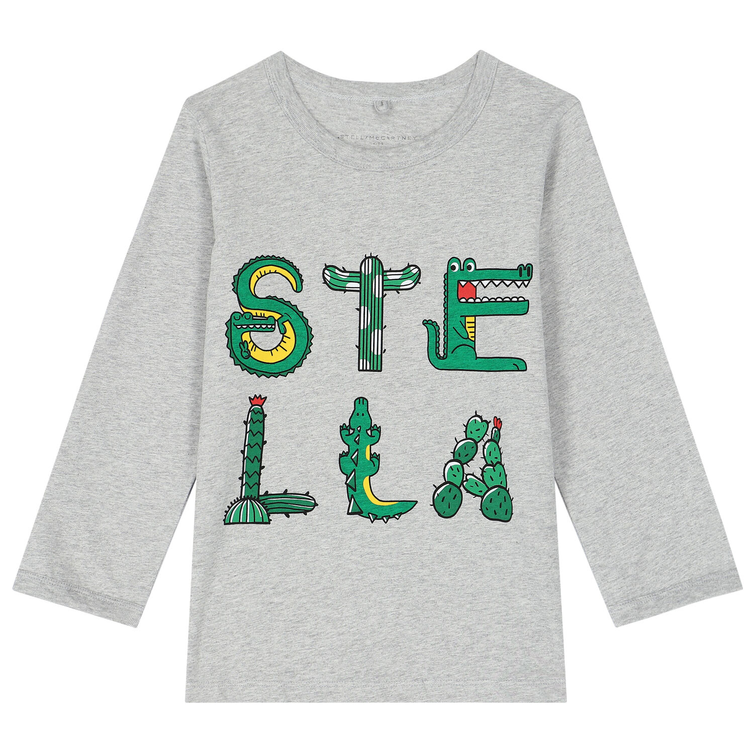 Boys Grey Logo T-Shirt, 1, hi-res