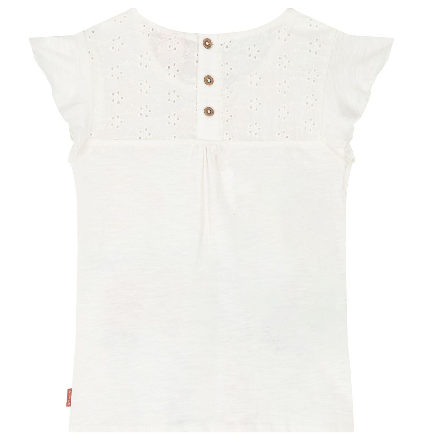 Girls Ivory & Red Shorts Set, 1, hi-res image number null