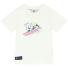 Ivory & Blue Disney Shorts Set, 1, hi-res